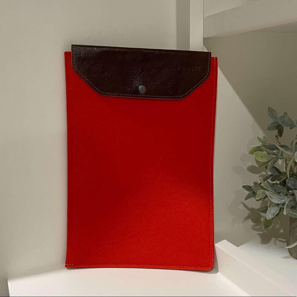 [graf lantz] Laptop Computer Sleeve - 13” • Orange / Sienna